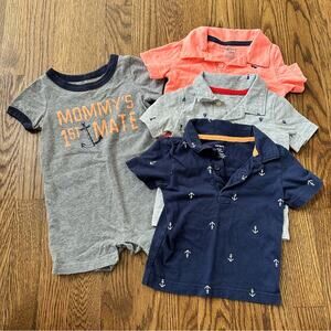Carter’s nautical bundle, size 12M